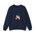 Coffee First Crewneck Sweatshirt — Cute Coffee Lover Graphic