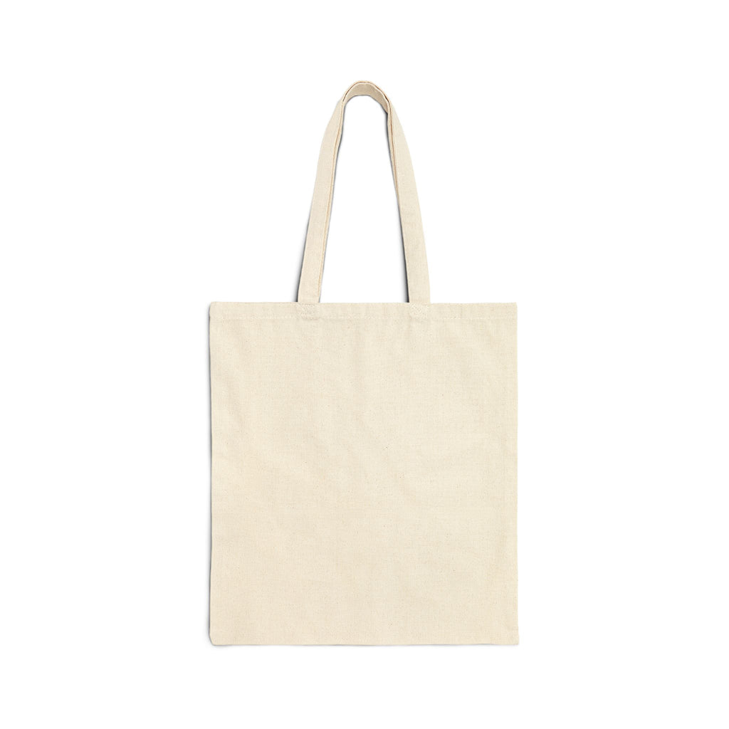 Coffee First Tote Bag — Cute Coffee Cup & Beans Canvas Tote
