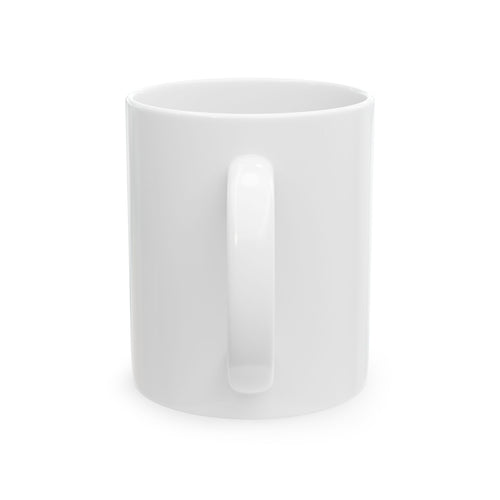 Coffee First Mug — "Coffee First, Plans Later" Ceramic Cup, Floral Cozy Gift for Coffee Lovers