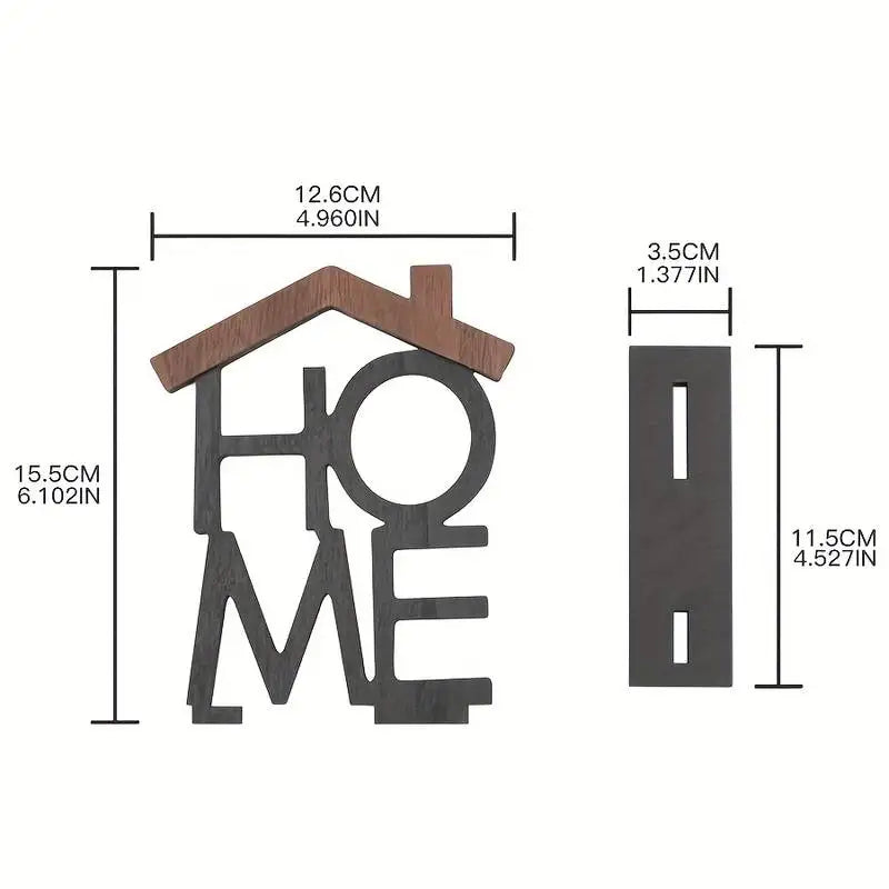 Creative Wooden Home Ornament