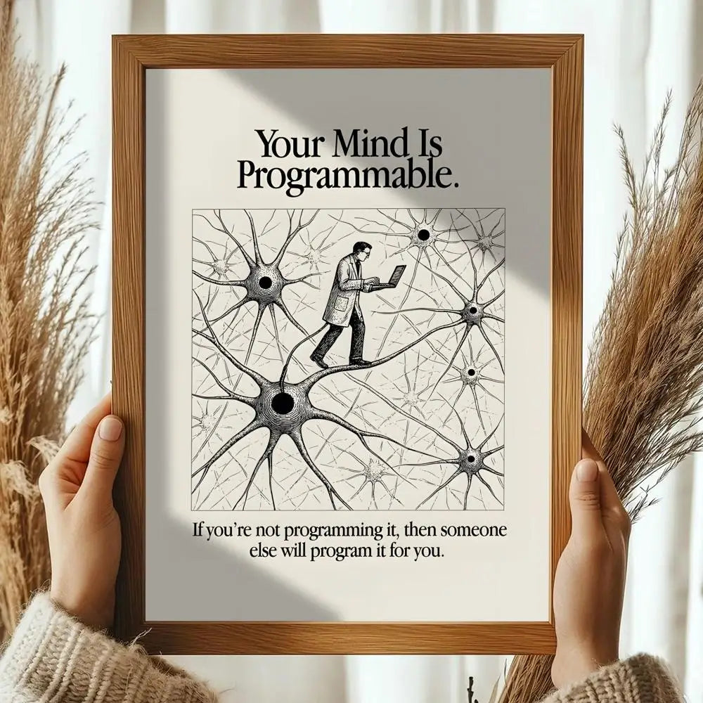 Home decor Life attitude quotes Poster HD art sticky wall waterproof home living room bedroom bar aesthetic decoration