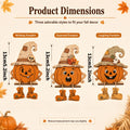 2D Flat, Halloween Decor Autumn Wooden Decorative Plaques, Thanksgiving, Wall Decor, Party Decorations, Desktop Decor