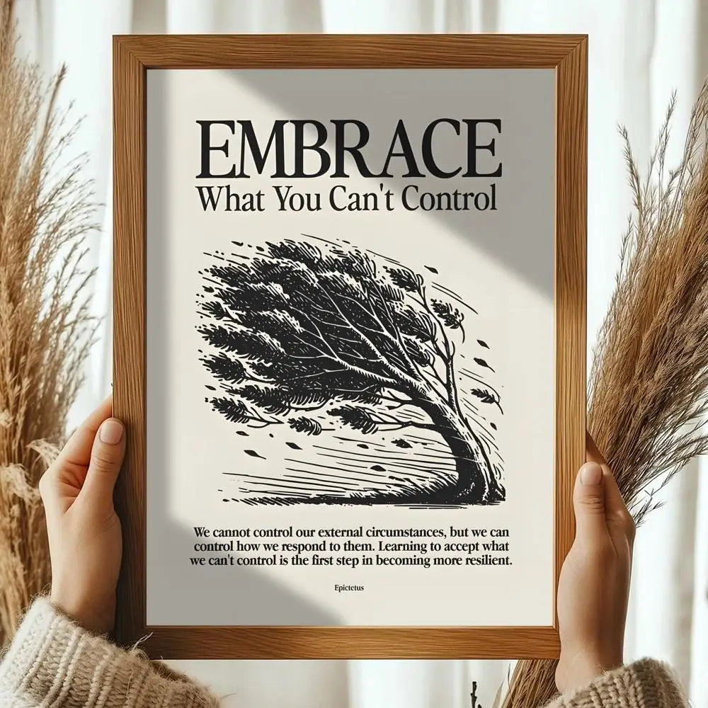 Home decor Life attitude quotes Poster HD art sticky wall waterproof home living room bedroom bar aesthetic decoration
