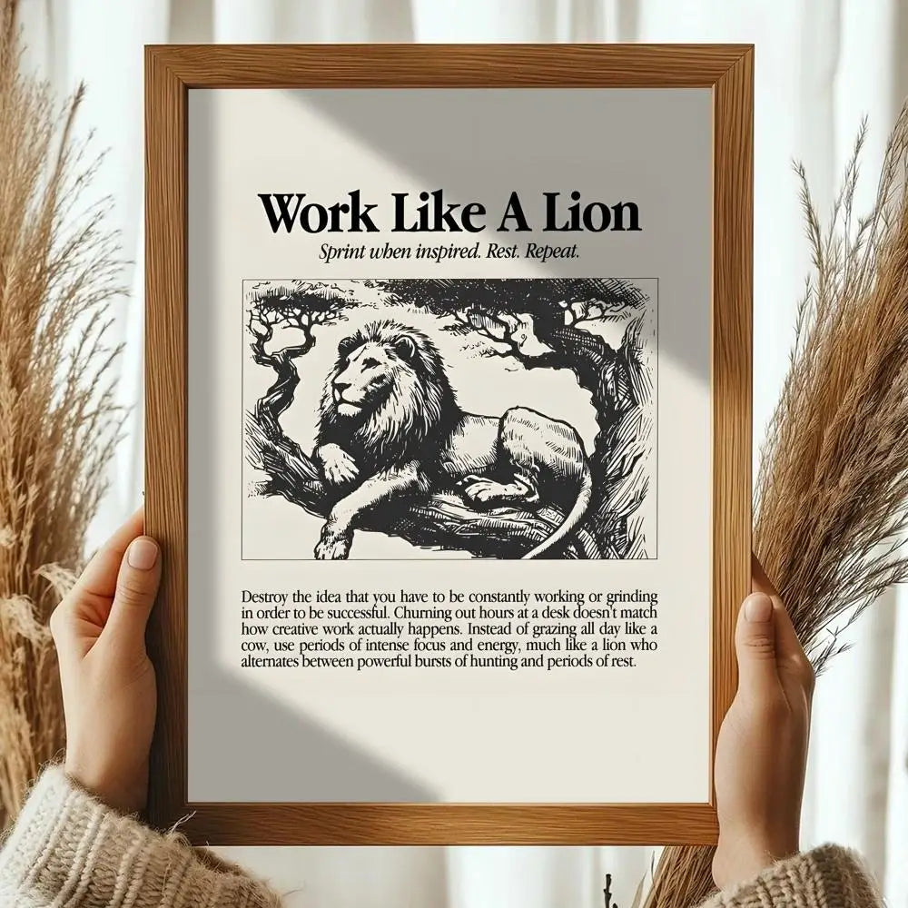 Home decor Life attitude quotes Poster HD art sticky wall waterproof home living room bedroom bar aesthetic decoration
