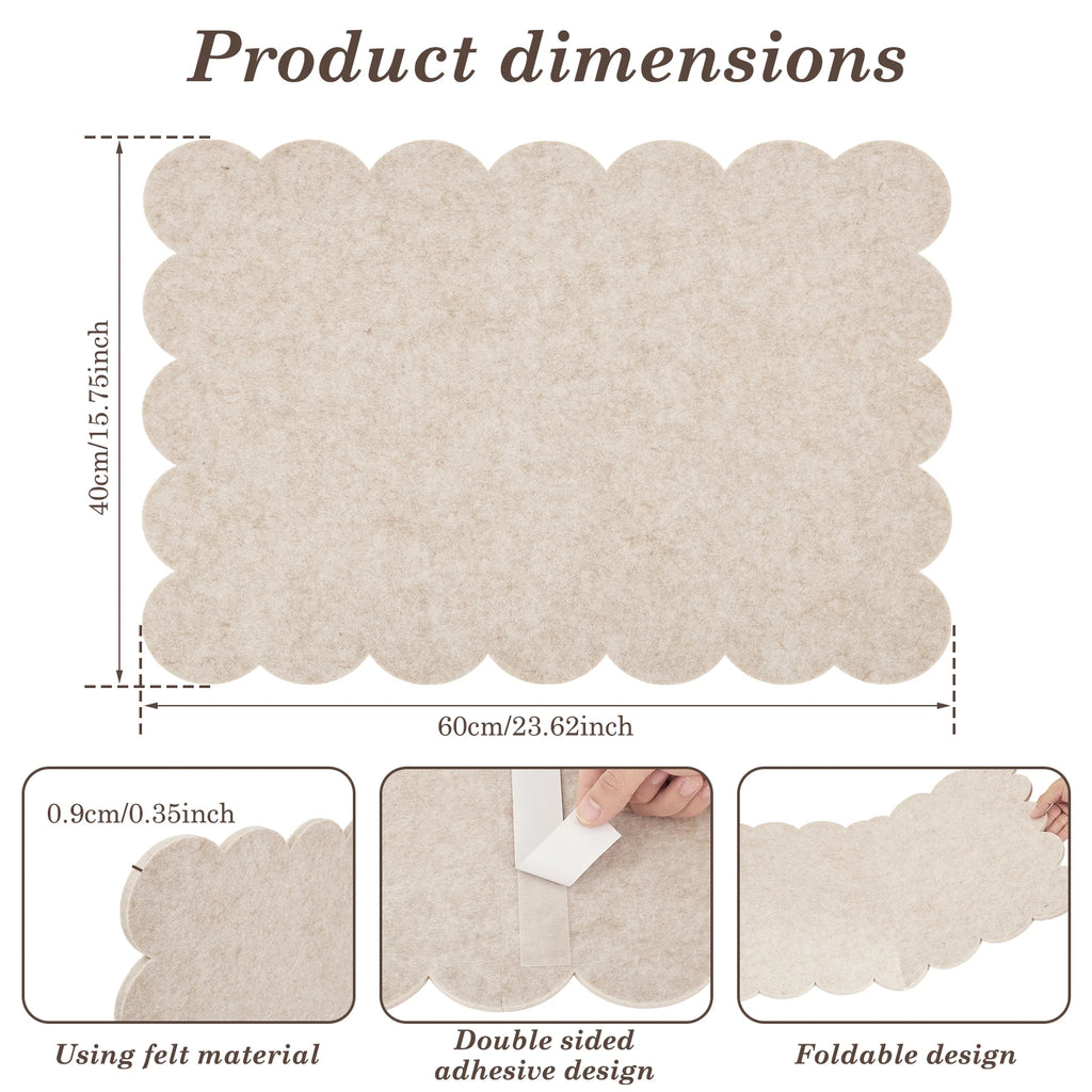 Felt Board Wall Decor Felt Cork Board No Drilling Photo Display Board Felt Notice Bulletin Board School Home Office Walls Decor
